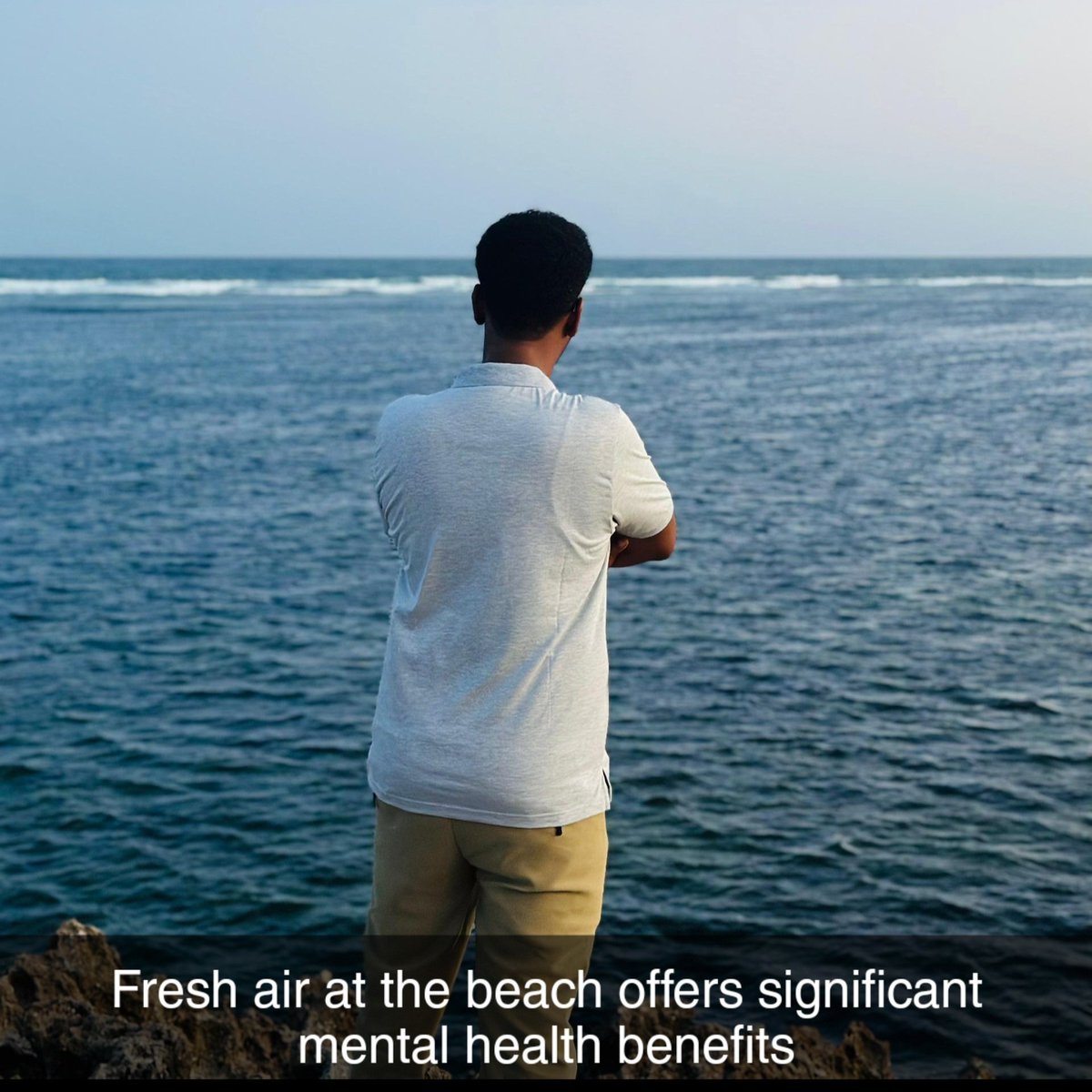 dolar_140's tweet photo. A Fresh air at the beach offers significant mental health benefits, contributing to a refreshed &amp; clear mind. https://t.co/BCd79Y3ntg