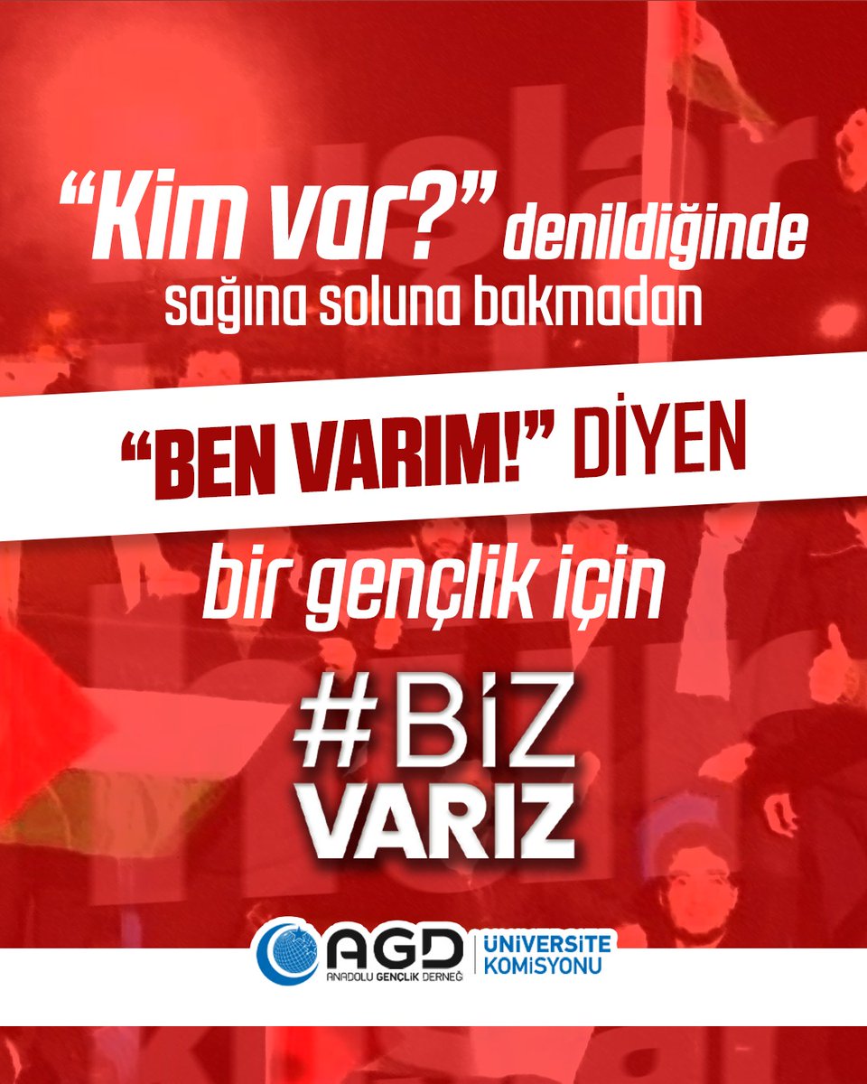 AGDSalihTURHAN's tweet photo. "Bir gençlik, bir gençlik, bir gençlik...

"Zaman bendedir ve mekân bana emanettir!" şuurunda bir gençlik...

#BizVarız 
#AGDÜniSeninle 
@AGDUNi https://t.co/MpWoG7Tpjm