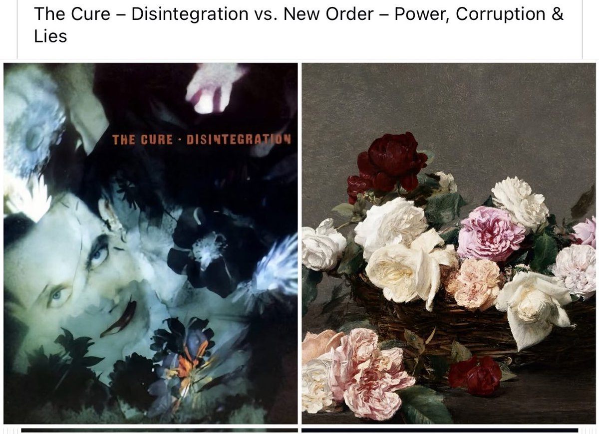 I saw a post that asked me to choose between these two, and I cannot. Both have solid openers, and both got me through some dark times.