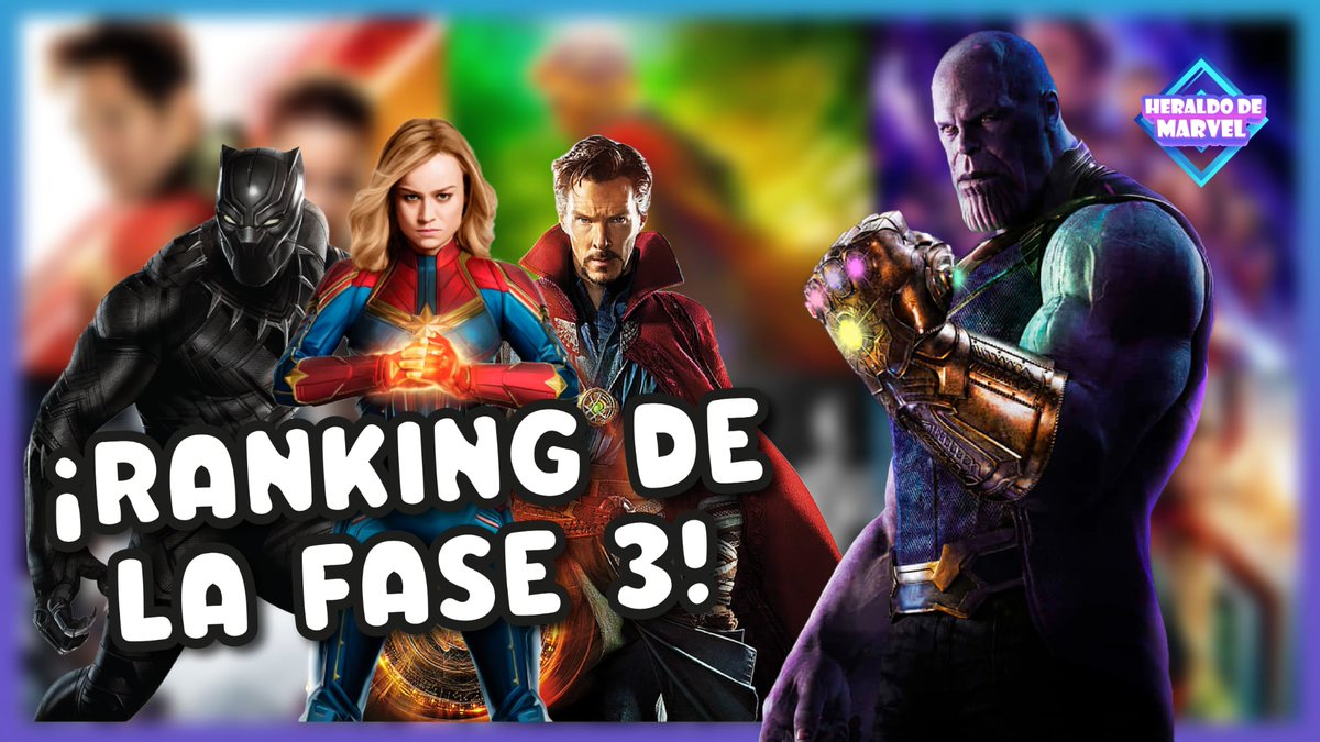 NUEVO VIDEO! 💥

Toca repasar la Fase 3 de Marvel Studios con mi ranking de la que menos a la que más me gusta.

youtu.be/GJFzgkWdFNk?si…