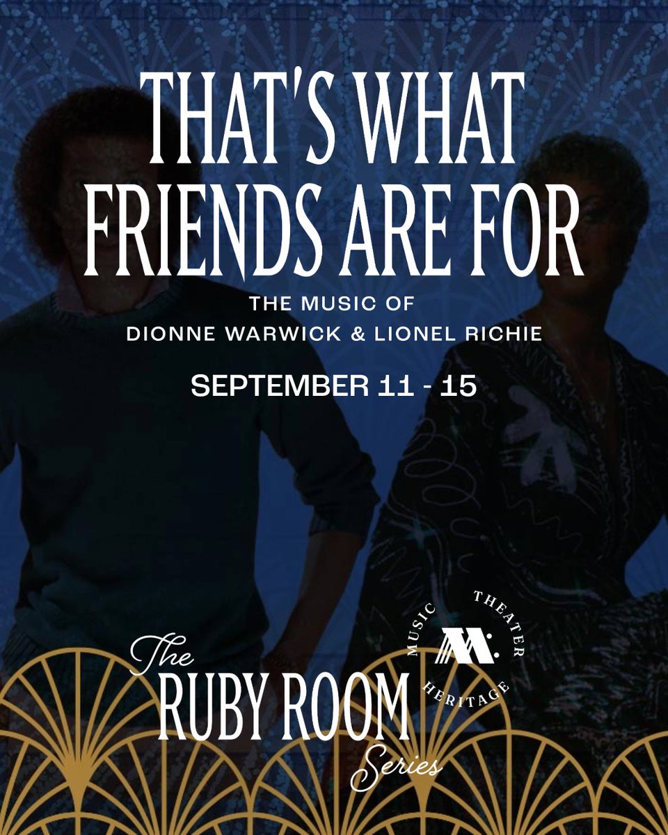 CrownCenter's tweet photo. A legendary collaboration is coming to the stage! 🎙️From September 11-15th, join us for "That’s What Friends Are For," a musical tribute honoring the iconic legacies of Dionne Warwick and Lionel Richie at @MthTheater. 🎶 

Buy your tickets today: https://t.co/HLETjoUsWA https://t.co/txBQlH2n3D