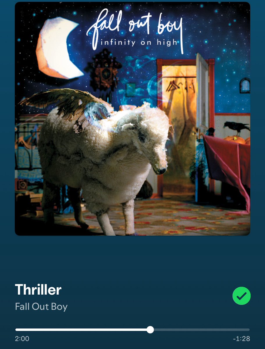 bails_gabbert's tweet photo. . @thedreadedwheel is correct this IS one of the most unfuckwithable fall out boy songs https://t.co/gpctkMPOH6