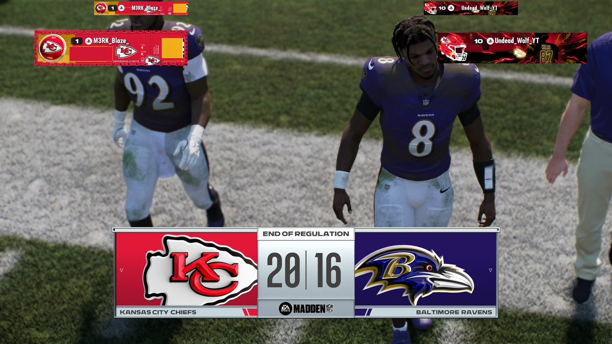 M3RK Blaze (@m3rk_blaze) on Twitter photo GG’s to <a href="/UndeadWolfYT/">M3RK Undead Wolf</a> had me in the first half but came back. This is my prediction for the Chiefs and Raven on September 28th GG’s to <a href="/UndeadWolfYT/">M3RK Undead Wolf</a> had me in the first half but came back. This is my prediction for the Chiefs and Raven on September 28th