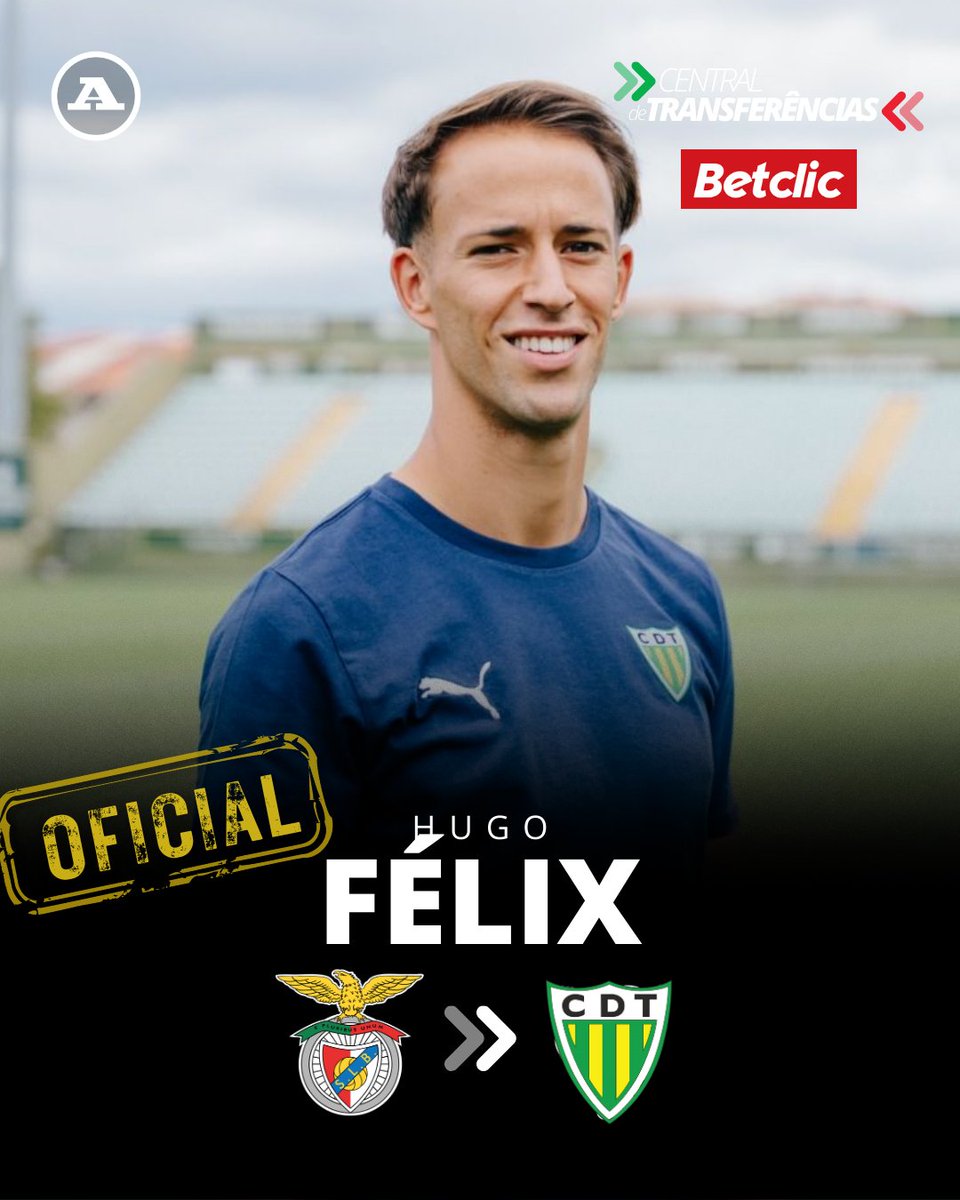 abolapt's tweet photo. Tal como A BOLA tinha adiantado em primeira mão na noite da passada segunda-feira, Hugo Félix é reforço do Tondela. 🟢⚽
O contrato entre as duas partes é válido por quatro temporadas, ou seja, até junho de 2029.
#Tondela #HugoFelix #parceriaremunerada https://t.co/YqfNs7ZKev