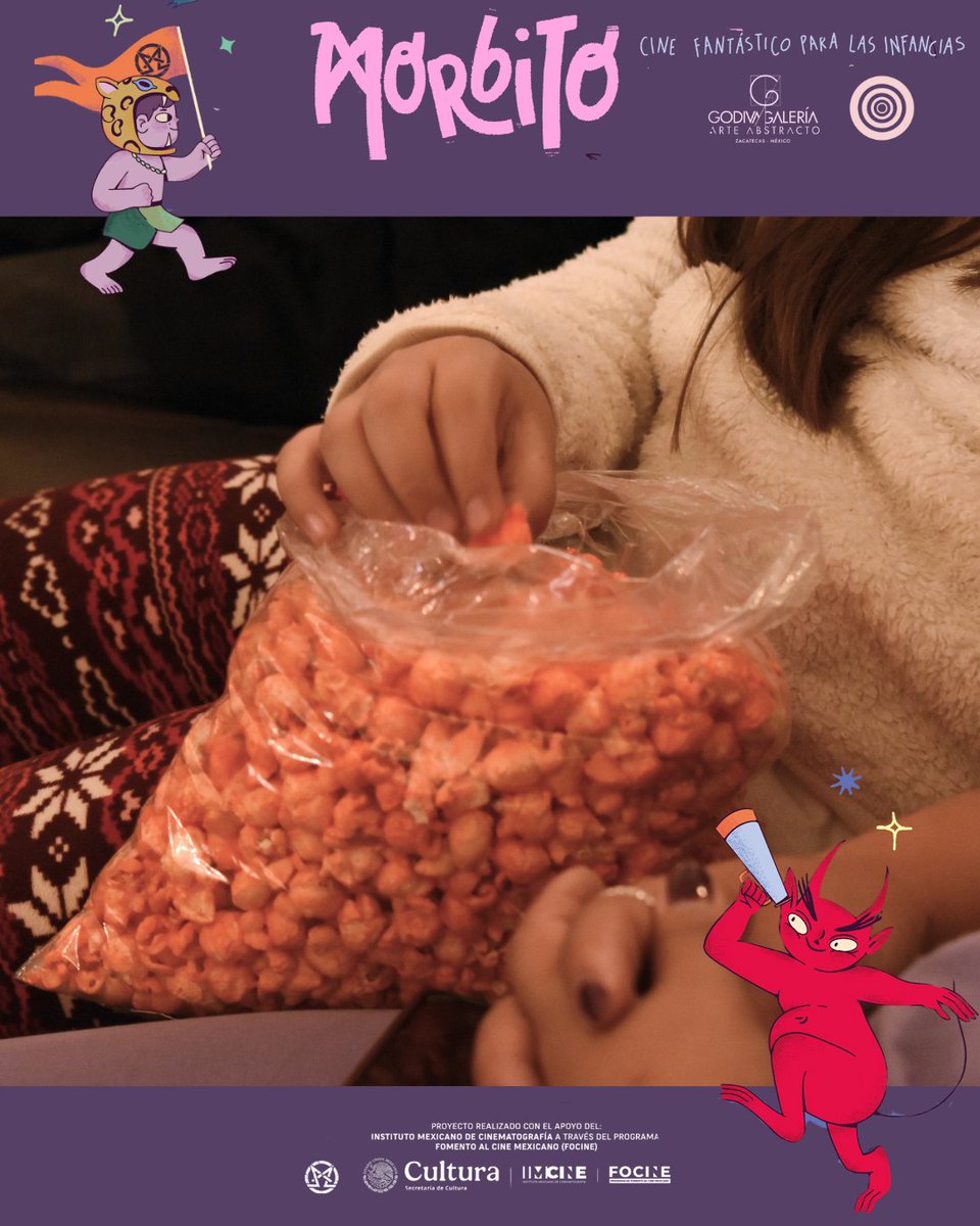 CinemaNubo's tweet photo. ¡Tardes de cine para peques! @elmorbitocine 
Este mes, nuestro cineclub se llena de magia, risas y aventuras para toda la familia ✨
📍Fernando Villalpando #206, Zacatecas Centro.
🎟️Consulta la cartelera en: https://t.co/ojAun5P4pM
¡ENTRADA LIBRE! #Zacatecas https://t.co/OzxfnPgK0s