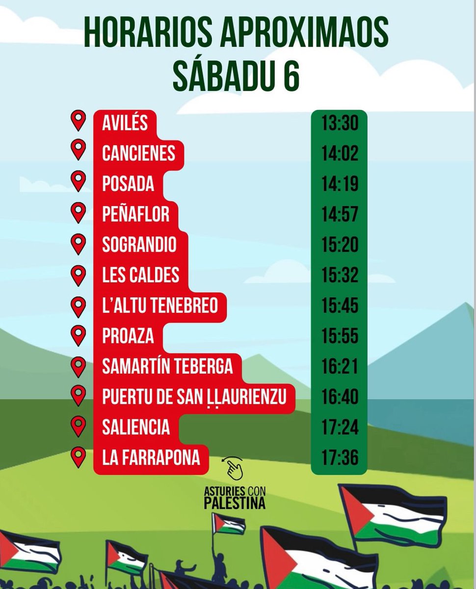 MareasCiudadana's tweet photo. 🚴🏾♀️🇵🇸 #Palestina va ganando #LaVuelta25
EN CARRETERA
-CANTABRIA: Cacerolada Cabezón de la Sal
-ASTURIES: cortan la carrera en L'Angliru
EN LAS INSTITUCIONES:
-Ministro @jmalbares pide expulsión de @IsraelPremTech
- @GobAsturias (PSOE+IU) planta la @lavuelta
Boicot #Israel https://t.co/e91JzCQAyt