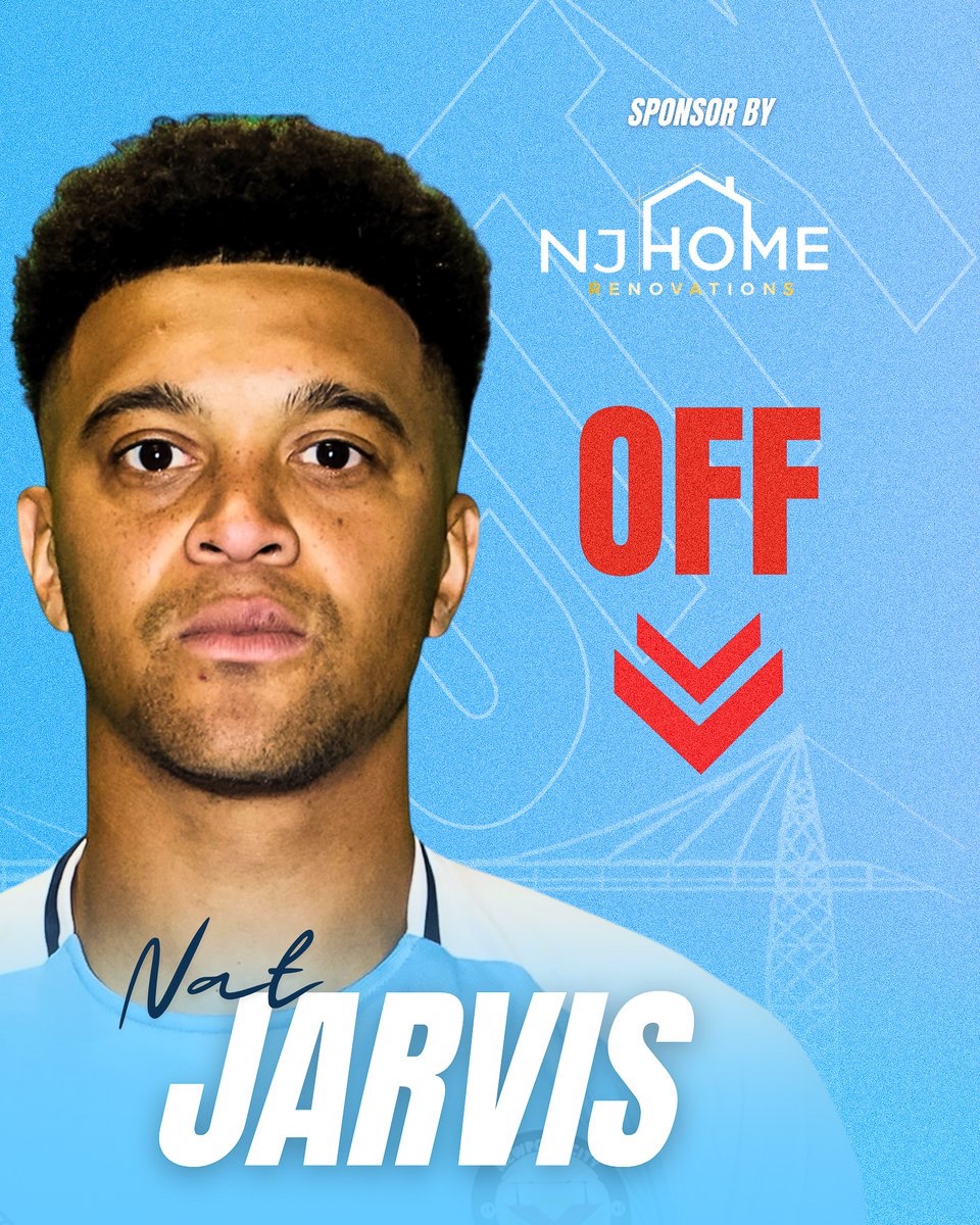 First sub for City as Jarvis is replaced by Mace #Upthecity