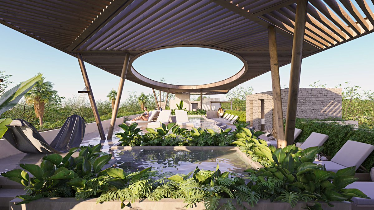 topsidefront's tweet photo. XATUM Tulum — Sustainable Luxury Visualized
Our latest showcase: XATUM Tulum, a sustainable luxury project in the eco-conscious community of Selvazama.

Visualizations by @topsidefront 
Developed by @3lCapital https://t.co/ZAkqhFdtIl