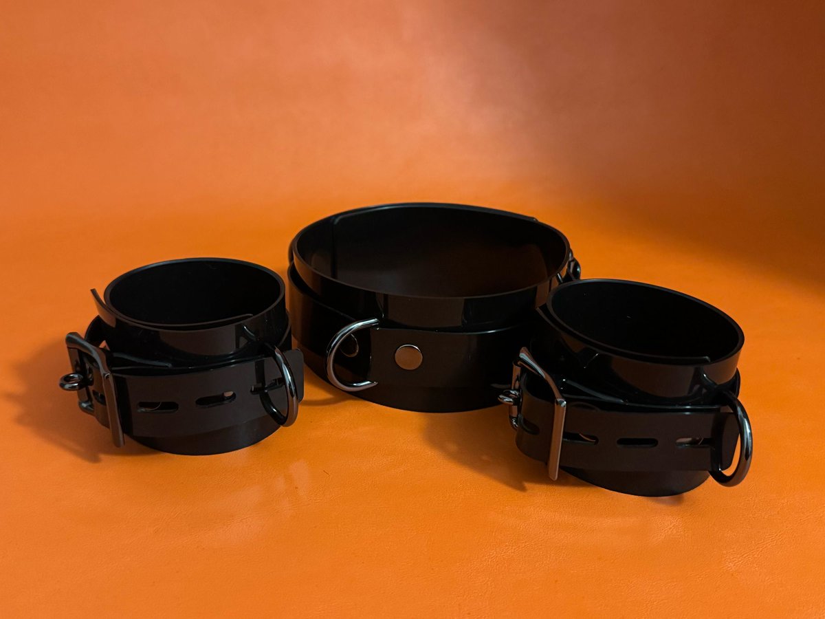 Someone just ordered a Cuff &amp; Collar set from my store!

Have you designed yours yet? inmategear.shop