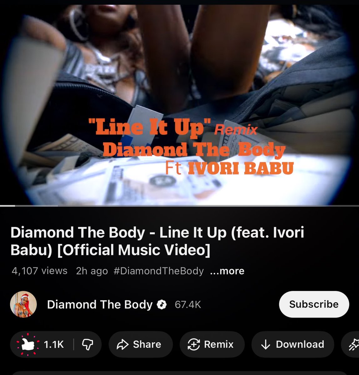 Say no more. Peep that thumps up cause I love me some DTB and IVORI