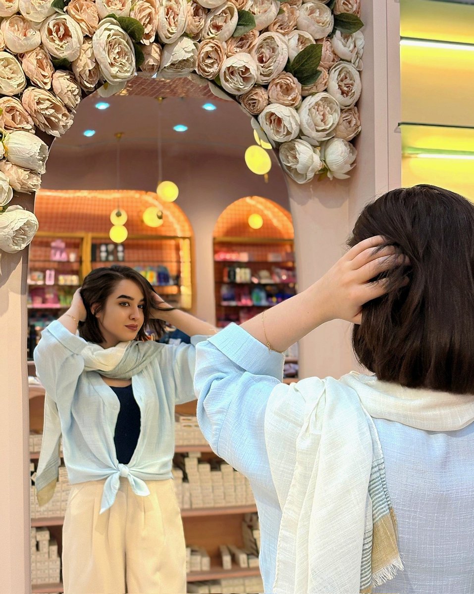 و مجدداً آیینه ای کوت کنید.