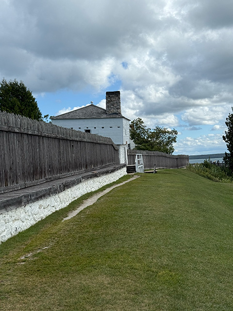Today's view from Fort Mackinac. #thisismackinac