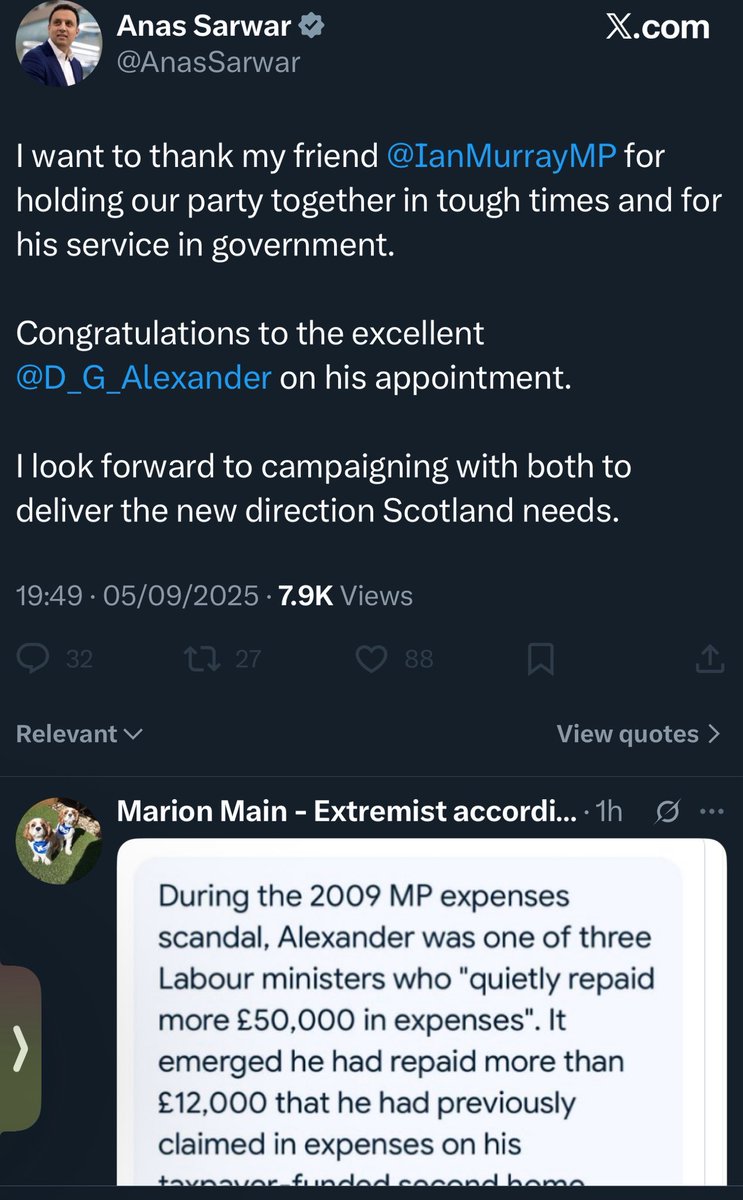 Get a grip you utter charlatan <a href="/AnasSarwar/">Anas Sarwar</a>