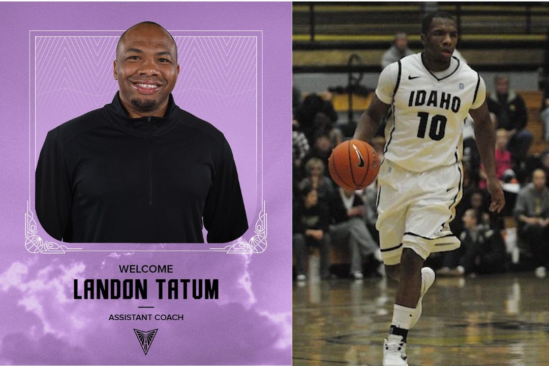 supportVSF's tweet image. Congratulations to former Vandal Basketball student-athlete and current @valkyries Assistant Coach Landon Tatum on qualifying for the WNBA Playoffs!

Help provide the next opportunity by supporting the Vandal Scholarship fund: giving.uidaho.edu/pages/vandal-a… 

#GoVandals | #Valkyries