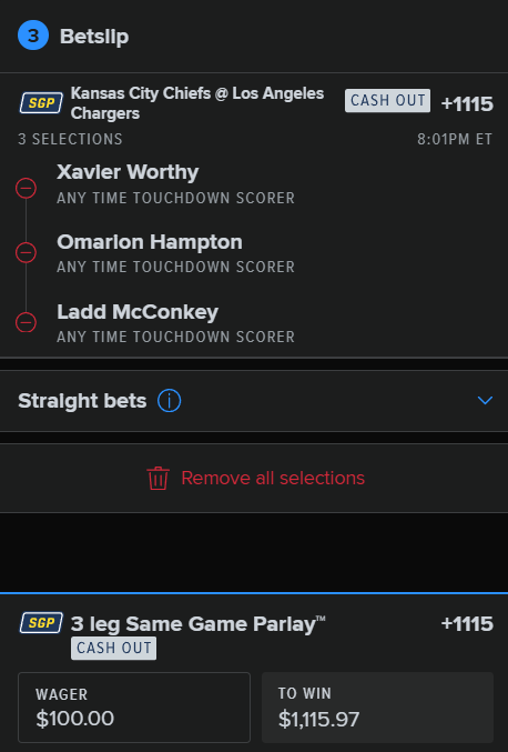 betblvd's tweet photo. TOUCHDOWN PARLAY 🏈

There is NO WAY this doesn't hit...

+1115 https://t.co/9e88UXgVpl