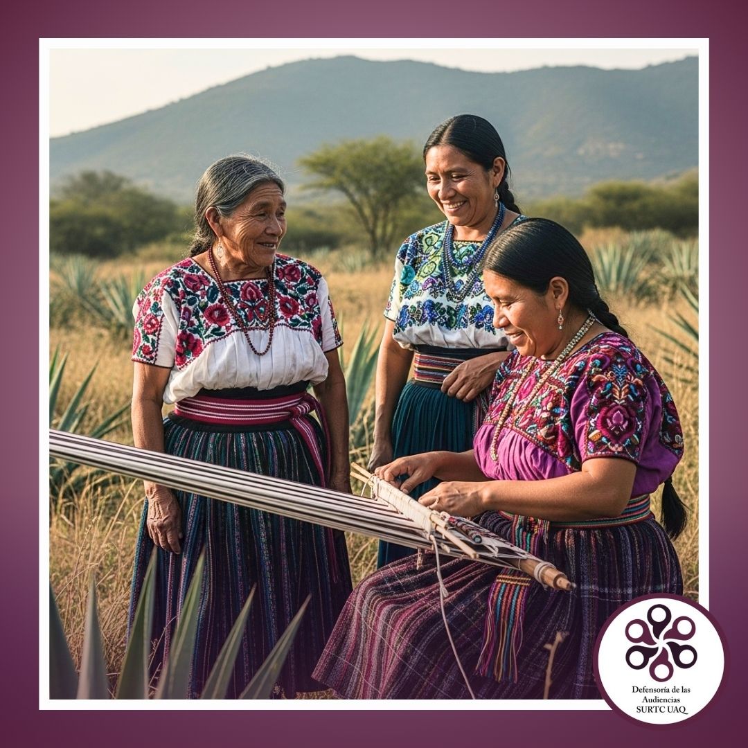 En el Día Internacional de la Mujer Indígena honramos la fuerza y sabiduría de los pueblos originarios de Querétaro. Sus lenguas y saberes merecen voz en los medios. La comunicación incluyente también es un derecho. 

#MujerIndígena #Audiencias