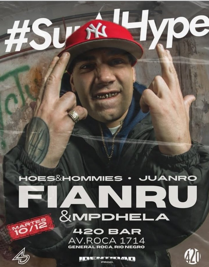 Hoes&amp;Homies:Grupo de Rap que hoy esta viviendo en caballito,ya han tenido la experiencia de a ver sido teloneros de raperos de la talla de Mir Nicolas o Fianru,grupo extremadamente talentosos y muy metrico,a mi me hacen acordar mucho a los mundialistas