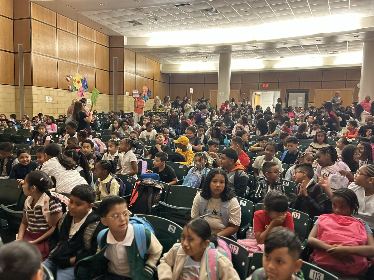 AMAZING first three days of school with lots of energy and excitement.   Our students started the 2025 - 2026 year in a welcoming and engaging environment, setting the stage for a fantastic year filled with productivity and success #yonkersmagic <a href="/YonkersSchools/">Yonkers Public Schools</a>