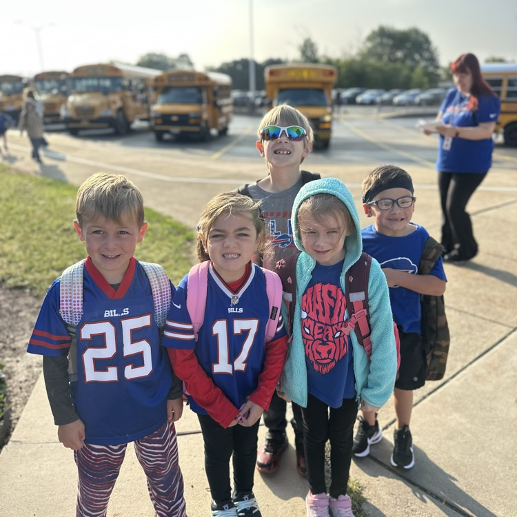 FricanoPrimary's tweet photo. Fricano is cheering big for our Buffalo Bills on their home opener this weekend! 💙❤️ #GoBills #OneStarpoint https://t.co/foadAtkUa3