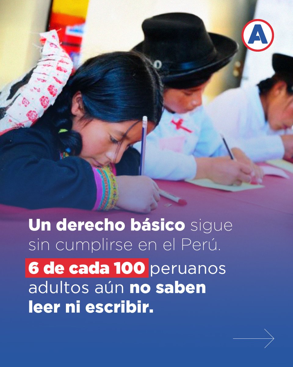 Peru_APP's tweet image. 📚✏️ Hoy, 8 de septiembre, recordamos el Día Internacional de la Alfabetización.
En pleno 2025, miles de peruanos aún no saben leer ni escribir.

#AlianzaParaElProgreso #amigosapp #progreso #EducaciónParaTodos 🅰️🅿️🅿️