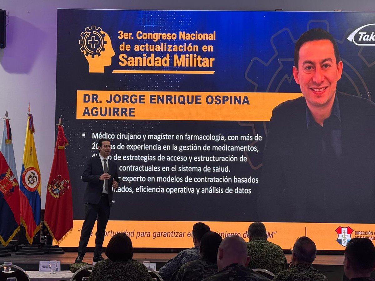 📌 Día 2 del 3er Congreso Nacional de Actualización en Sanidad Militar.

Seguimos presentes, fortaleciendo conocimientos y capacidades para una sanidad que genera impacto. ⚕️⚓️✨

#SanidadNavalContigo