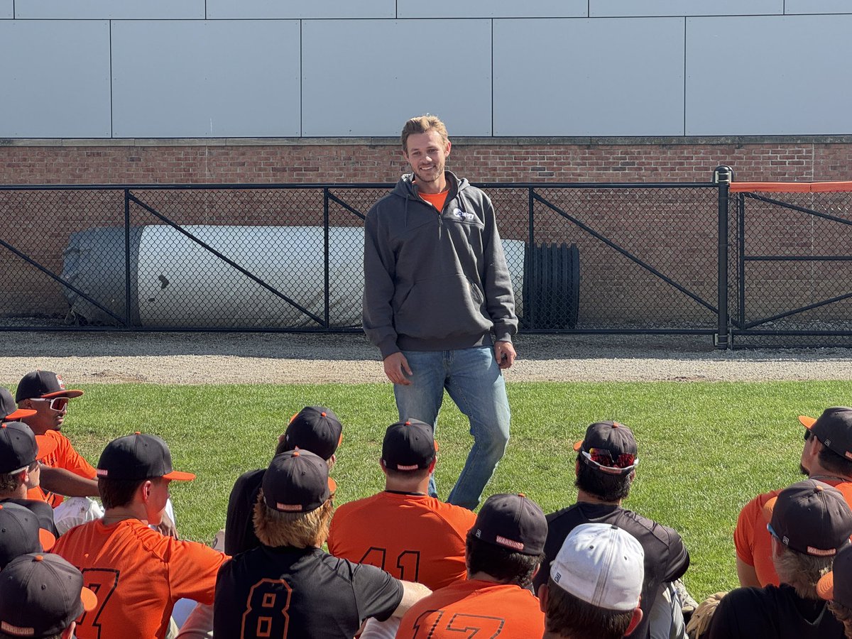 Thank you to Michael Oliger for leading our Tech Talk. Michael spoke about his journey before, during, and after his time <a href="/IndianaTech/">Indiana Tech</a>! <a href="/NAIABall/">NAIA Ball</a> <a href="/ThatsWHAC/">WHAC Baseball</a> <a href="/ThatsWHAC/">WHAC Baseball</a> <a href="/INTechWarriors/">Indiana Tech Warriors</a>