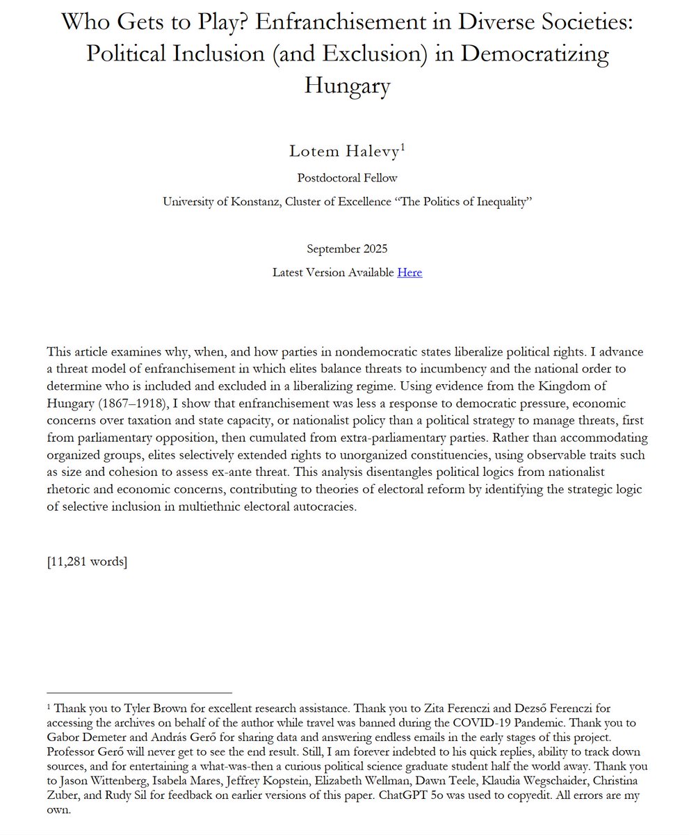 Just getting ready for the Job Market, so I uploaded a new working paper to my website (lotemhalevy.com/research.html), along with some other goodies.  

The paper should be available on SSRN shortly!