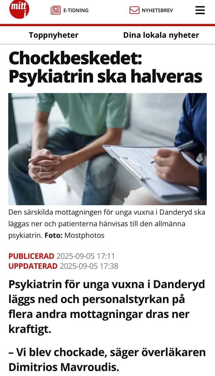 edvinalam's tweet photo. Socialdemokraternas politik i Region Stockholm skördar nya offer. Moderaterna varnade för exakt detta och försökte stoppa det. https://t.co/7nF4Nz508c https://t.co/VHcg3Dktco