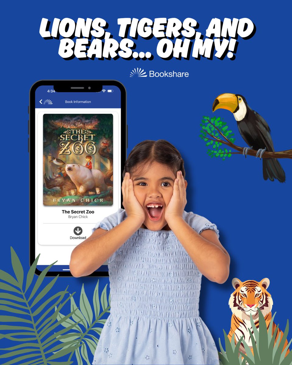 Reading should be for everyone. 💡 Discover how <a href="/Bookshare/">Bookshare</a> helps kids with reading barriers access 1M+ ebooks. Free webinar Sept 10, 5–6pm ET.

🔗 iod.unh.edu/event/2025/09/…
#InclusionMatters #WeLove2Read