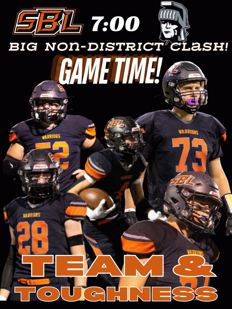 Second game in-a-row between two ranked teams to start the season. This one is at home. Pack the stands tonight for what should be a really physical, good football game.