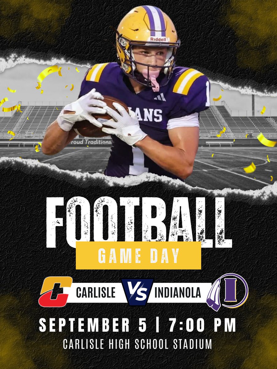 Short drive tonight to come support your Indianola Indians!  See you there!
