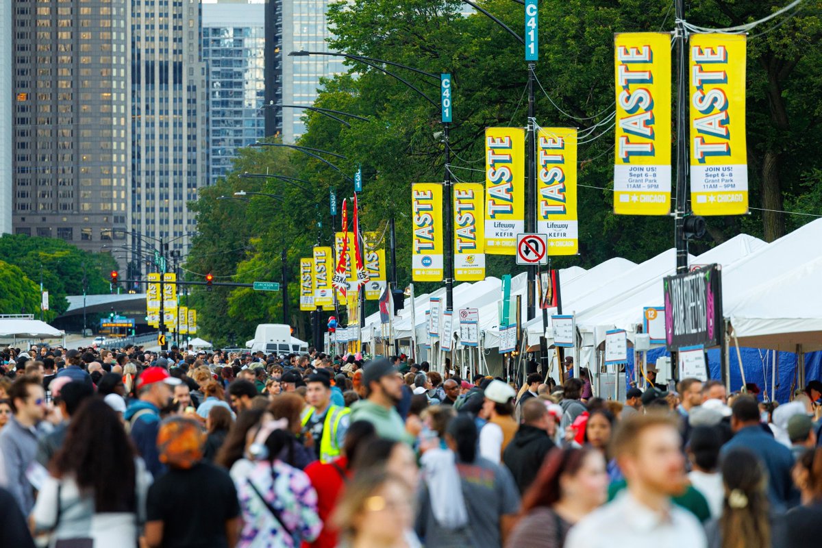 McCormick Place (@mccormick_place) on Twitter photo Happy opening day of #TastesOfChicago! β¨
To everyone in town for <a href="/FabtechExpo/">FABTECH</a>'s opening day Monday at <a href="/McCormick_Place/">McCormick Place</a> and looking for something to do this weekend, this iconic event is held in Grant Park, 2mi straight north of campus!
π bit.ly/3OTDLcf Happy opening day of #TastesOfChicago! β¨
To everyone in town for <a href="/FabtechExpo/">FABTECH</a>'s opening day Monday at <a href="/McCormick_Place/">McCormick Place</a> and looking for something to do this weekend, this iconic event is held in Grant Park, 2mi straight north of campus!
π bit.ly/3OTDLcf