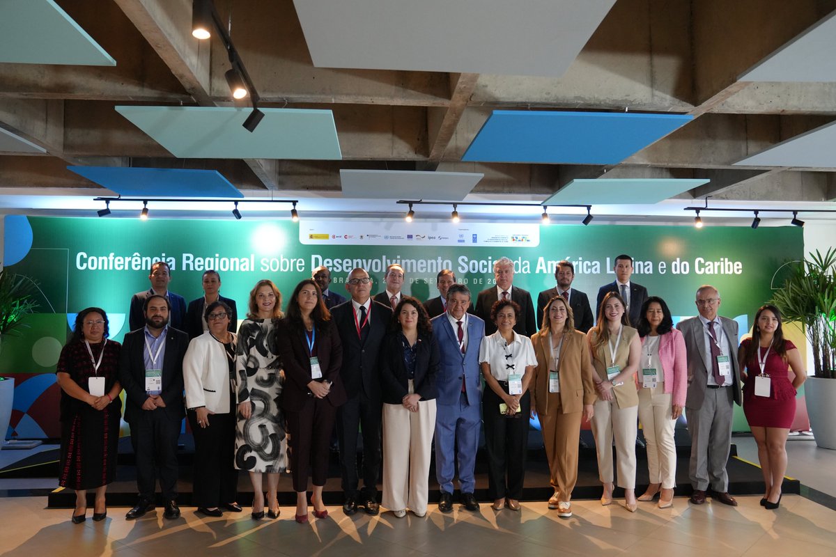 cepal_onu's tweet image. 📜En la resolución aprobada por los países participantes en la Sexta Reunión de la Conferencia Regional sobre Desarrollo Social de #ALC (🇧🇷 2-4 de septiembre): 
☑️Se destaca la importancia de avanzar en la erradicación de la pobreza y el hambre y de reducir significativamente las…