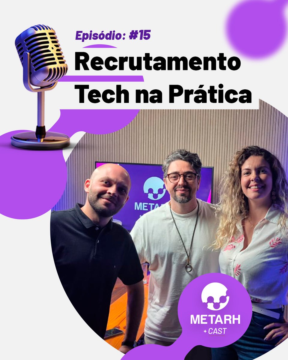 ametarh's tweet image. Recrutar talentos de tecnologia é um grande desafio.

Neste novo episódio do nosso #podcast, nossos Executivos de Contas Sênior - Tech falam sobre a importância estratégica do Tech Recruiter.

Confira o episódio completo em: lnkd.in/dD-4BpNa

#METARH