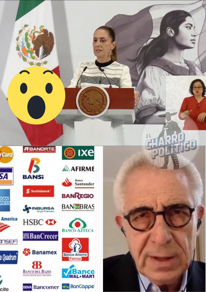 SE VA A ENOJAR ZEDILLO 

💸🏦 La Presidenta <a href="/Claudiashein/">Claudia Sheinbaum Pardo</a> anunció que, desde 2026, los bancos ya NO podrán deducir de impuestos lo que aportan al IPAB (antes #Fobaproa).

👉 Esto significará 10 MIL MDP extra para el erario.
Se acabó el privilegio bancario. 🚫