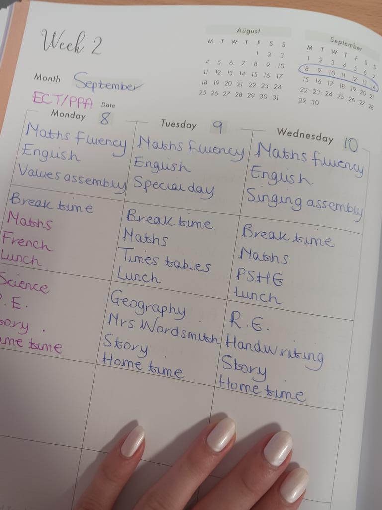 Miss Hadley (@missahadley) on Twitter photo Mapping out my week using my beautiful <a href="/tidythinkuk/">Tidy Think Educator Planners</a> planner! 🤩🥰
📣 Use my code MISSH2 for £2 off a second notebook/planner!
#bargain #brandrep #teacher Mapping out my week using my beautiful <a href="/tidythinkuk/">Tidy Think Educator Planners</a> planner! 🤩🥰
📣 Use my code MISSH2 for £2 off a second notebook/planner!
#bargain #brandrep #teacher