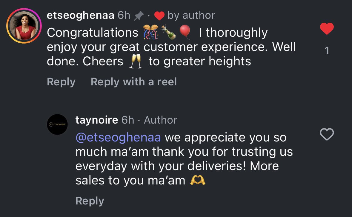 taynoire_'s tweet photo. Thankful for these reviews from our Customers 🫶🎉💯 https://t.co/g2JWU6gGU6