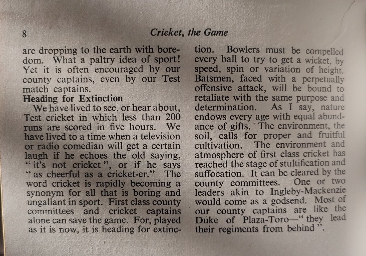 FrankButte39256's tweet photo. Extract taken from a Playfair cricket annual 1959 https://t.co/CJQJf70IS9