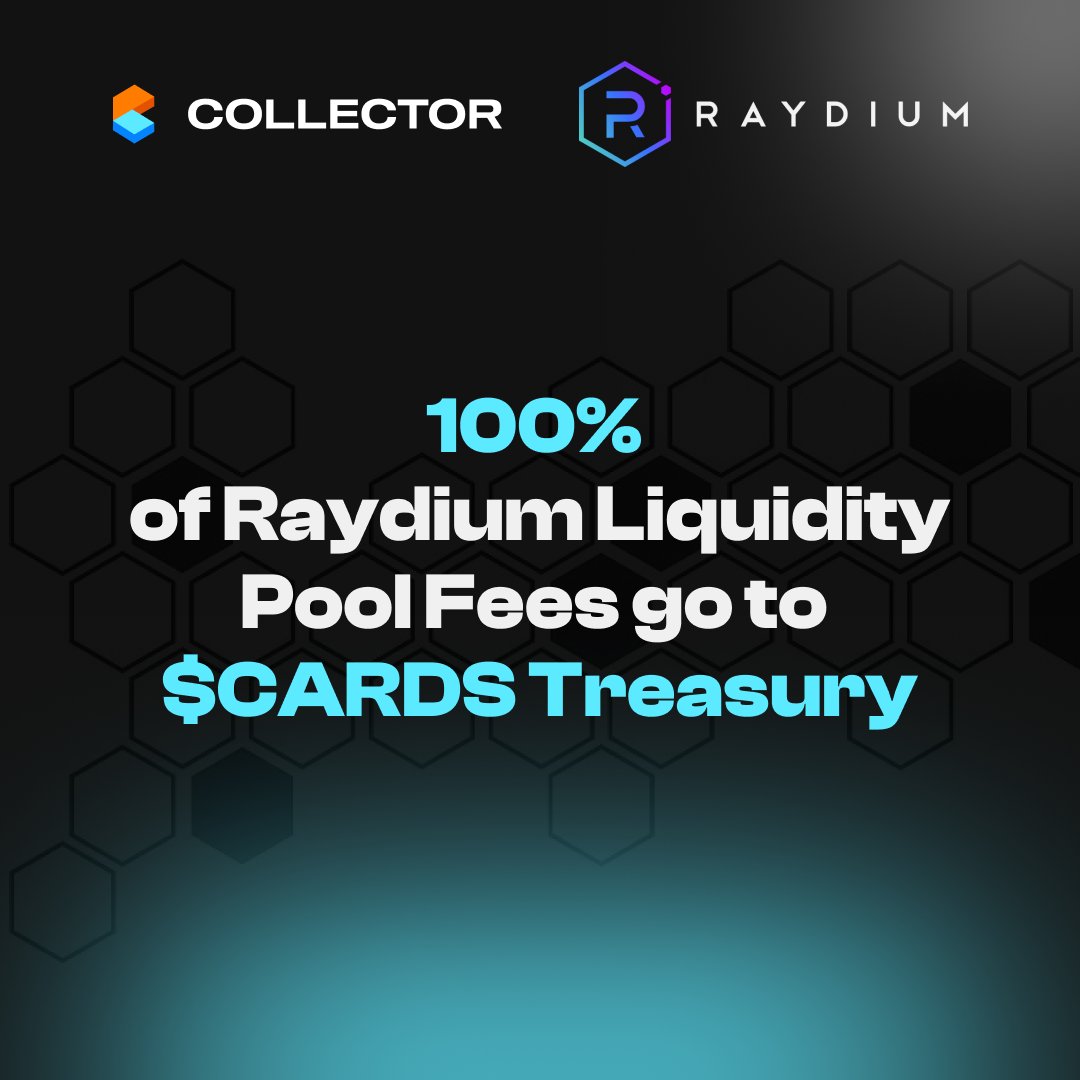 Collector Crypt 在 Raydium 上的流动性示意图
