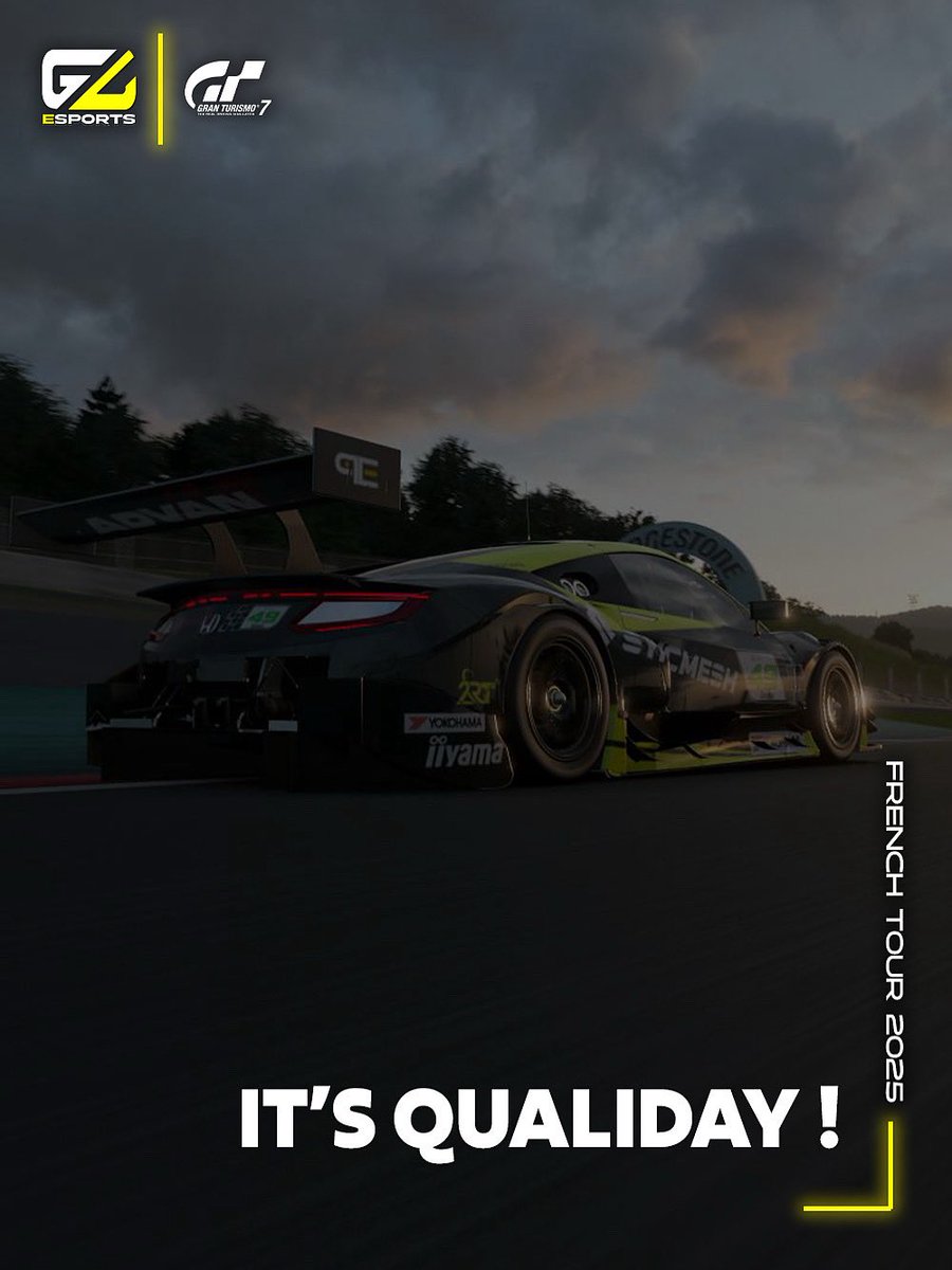 Qualiday at the frenchtourcompetition !
Our 4 drivers are taking on the legendary Fuji Speedway at the wheel of the Honda NSX GT500.

Today’s line-up ✨:

🇫🇷 <a href="/Graigoue/">Graigoue</a> 
🇩🇪 <a href="/Neonskorpion5/">Marvin Möller</a> 
🇭🇺 <a href="/GL_petipetyat/">Krémer Péter</a> 
🇫🇷 <a href="/GL_ycar/">GL_Ycar</a> 

Good luck guys, we’re right behind you! ✊️