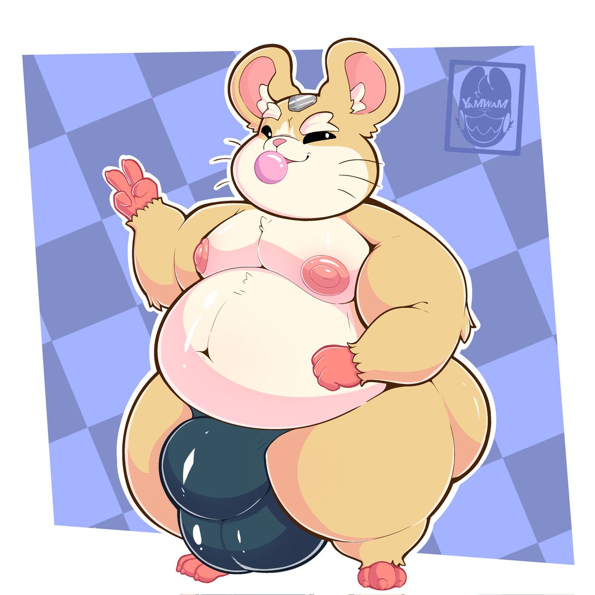 yamwamm's tweet photo. I really like Hammond alot :]

I drew a bunch of art of him last night so expect to see more of him hehe https://t.co/Gx4OU21CDW
