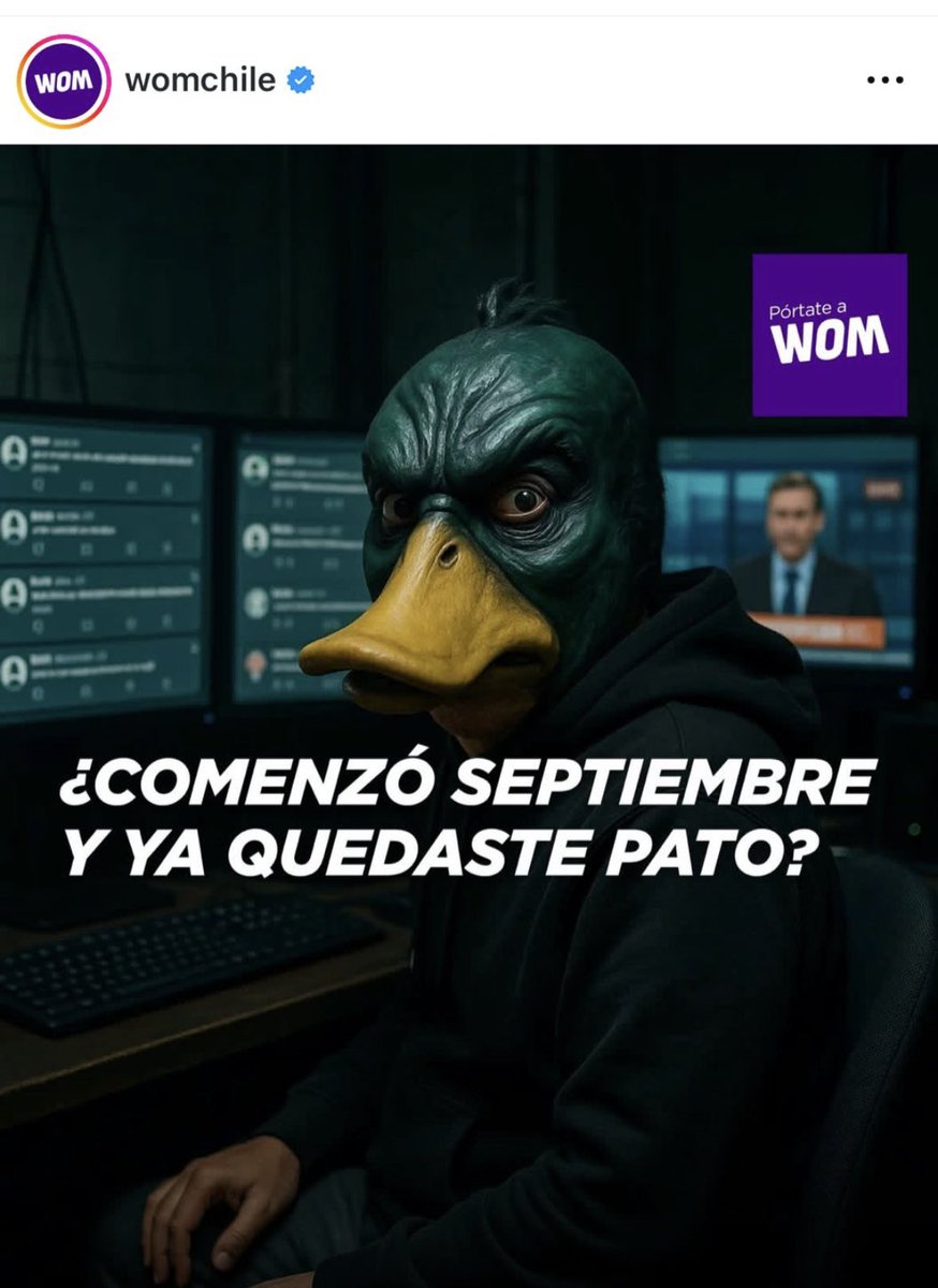 Puchas el WOM p’a rápido :