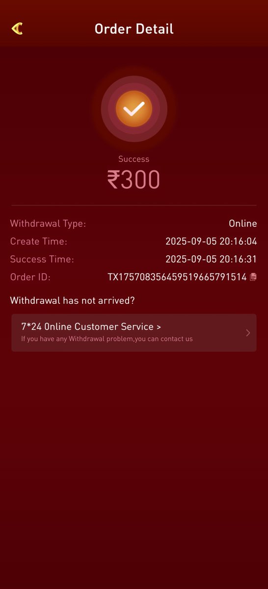 KrishnaNagdev2's tweet photo. @DD1servicevip DD1 was frauding with customer my withdrawal was 300 didn't receive in my bank account but the app show it's successful. It has happened to me before the amount of 500 they are only doing fraud with customer please don't play this game otherwise you lose your money https://t.co/jiNMdIJPDU