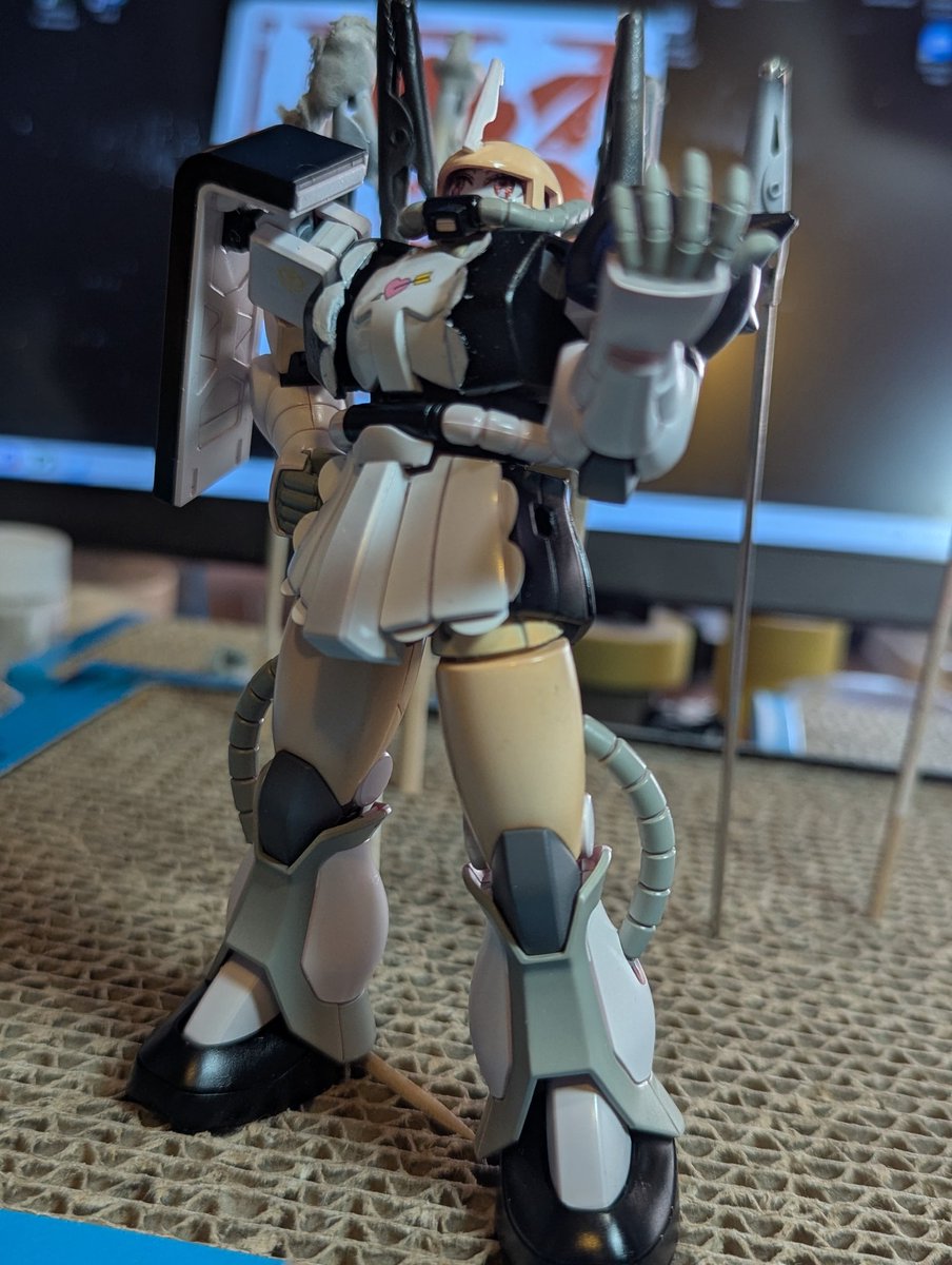Maid zaku II

#gunpla #gundam #zeon #zaku