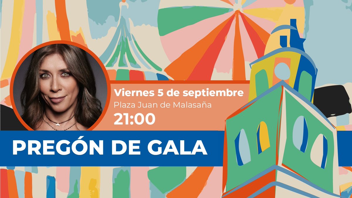 ✨¡Esta noche arrancan las fiestas de la Virgen de la Torre! 🎉
🌟Una estrella dará nuestro pregón, la actriz Eva Isanta.
📺Todos la recordamos de series como ‘La que se avecina’.
🙌Acompañémosla. ¡Os esperamos!

📌 Programa: informate.madrid.es/a58ir2