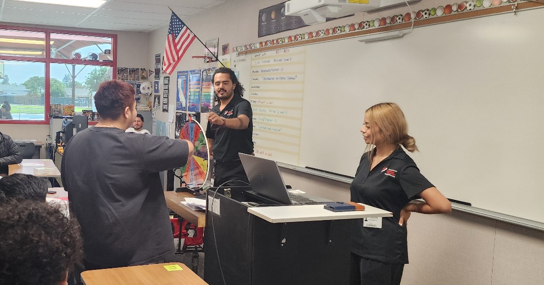 📚✨ Big shoutout to the students at Enterprise Kerman High School!
Our Young Adult Services Career Advisors visited to share the academic and career services available to support students in reaching their goals. 🙌

 #FutureReady #StudentSuccess #CareerPathways