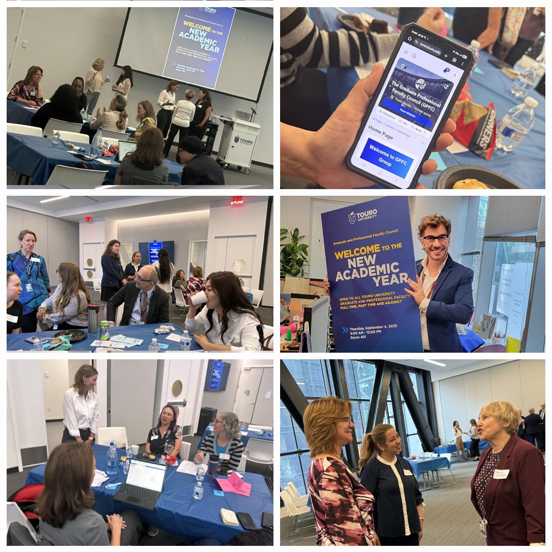 TouroGSE's tweet image. 🥐☕ What a great start to the year! The Graduate &amp;amp; Professional Faculty Councils #CommunityBreakfast brought together so many familiar faces.

🙏 Thanks to the Provost’s Office, #TouroTech &amp;amp; Maintenance team for making it happen!

#TouroUniversity #AcademicYear2025