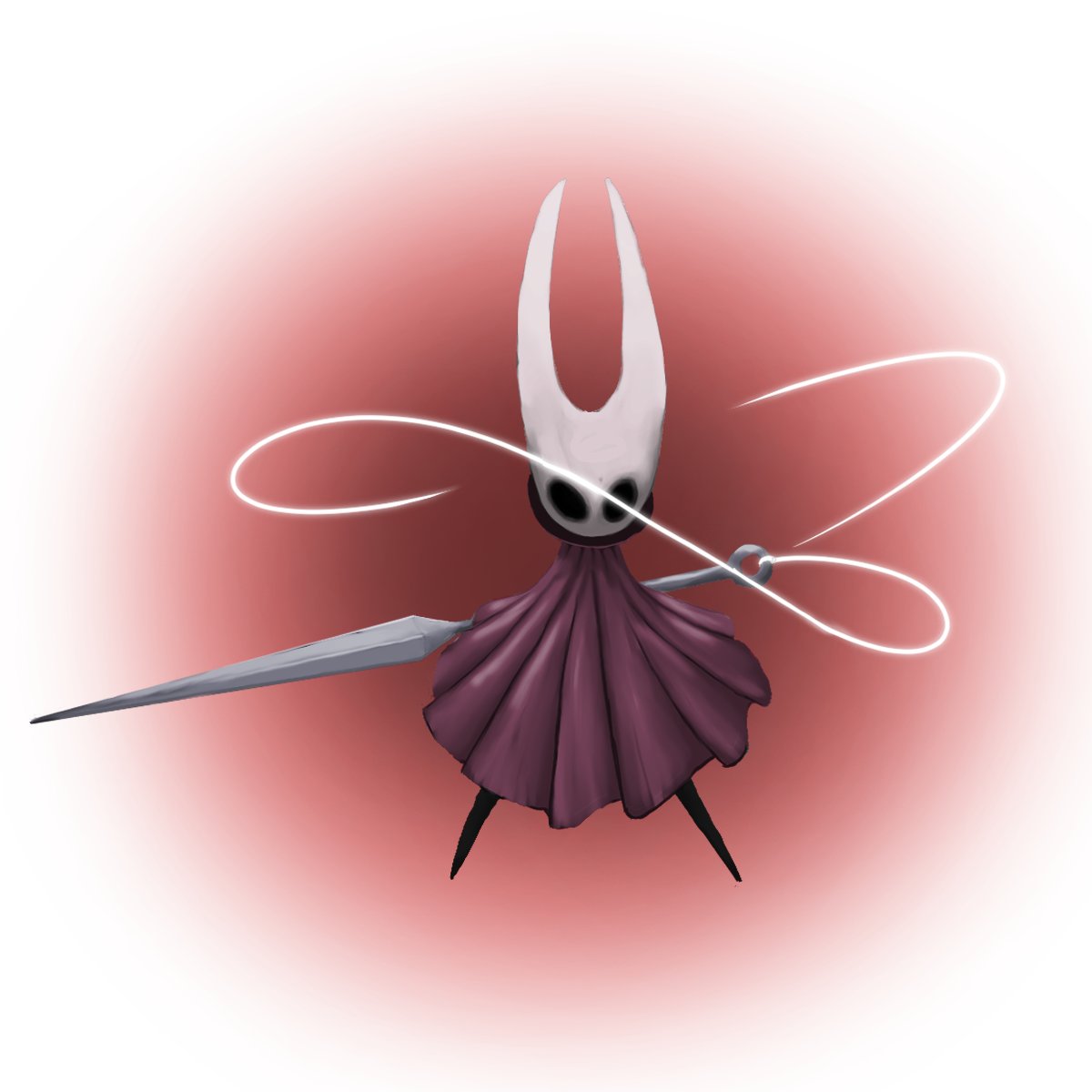 Re_Reapermint's tweet photo. Made a quick stuff for "Silksong SHAWtime". #hollowknight #Silksong #hornet https://t.co/LjwVjebJZ7