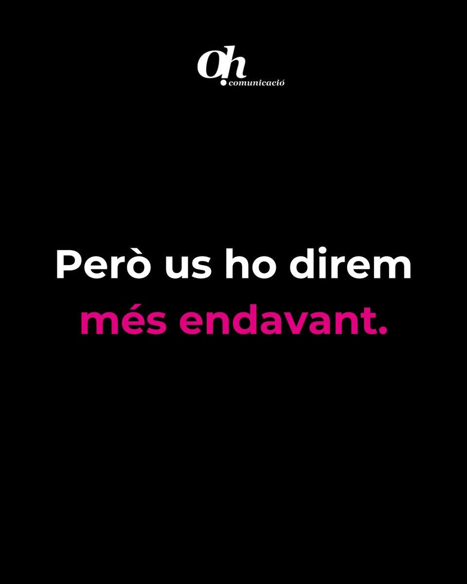 oh_comunicacio's tweet photo. Us ho jurem. #DissenyGràfic #graphicdesign #OhComunicació #comunicacióaudiovisual #Figueres #marketing #màrqueting #empordà #fotografiaprofessional #feed #xarxessocials #socialmedia #communicationagency #agènciadecomunicació #dissenyweb #creativitat https://t.co/toh1DmHJWy