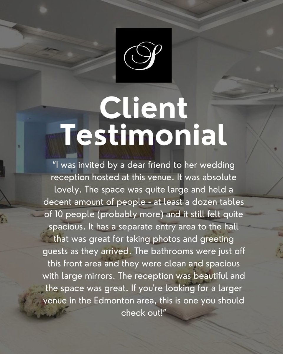 staredmonton's tweet image. We’re so grateful for our clients who share their experiences with us! 💐💬 

Ready to create your unforgettable day? Contact us to learn more!

📞 780-263-7827

YEG | Clients | Events | Wedding | Celebrate | Edmonton | Testimonials